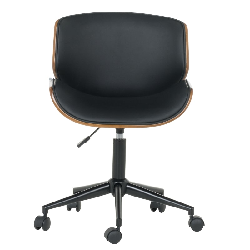 Офис стол Carmen 6409 орех-черен